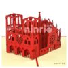 Notre Dame Cathedral 3D Card