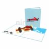 Formula 1 Card – Transport 3D Popup Card Thiệp xe đua F1 – Thiệp thể thao