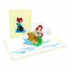 Mermaid  Card Thiệp Nàng tiên cá 3D – Thiệp sinh nhật pop up