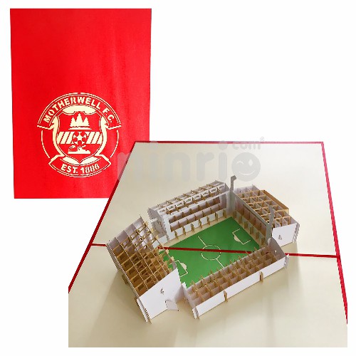 Motherwell Card – Stadium 3D Popup Card