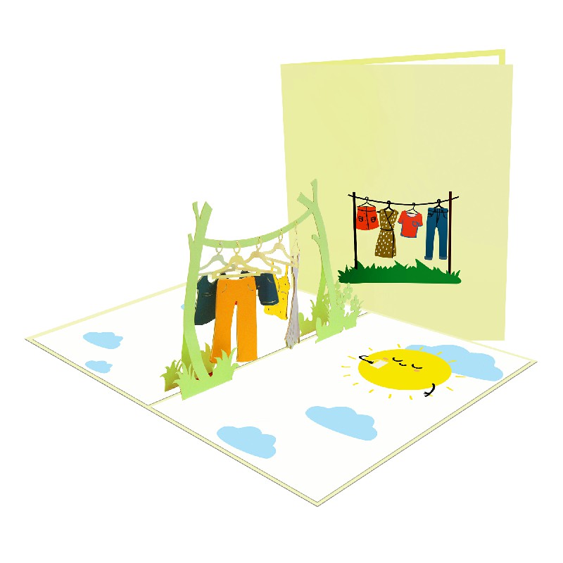 Clothing Card– Birthday 3D Popup Card