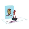 Iron Man Card– Birthday 3D Popup Card