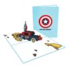 Captain America Card– Birthday 3D Popup Card