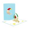 Santa and Moon Card Santa and Moon Card - Christmas 3D popup Card