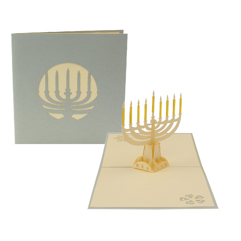Christmas Candles Popup Card