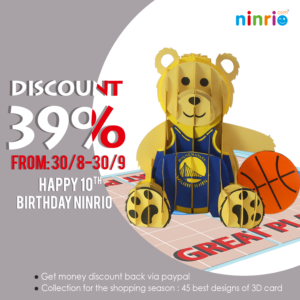 pop up card ninrio