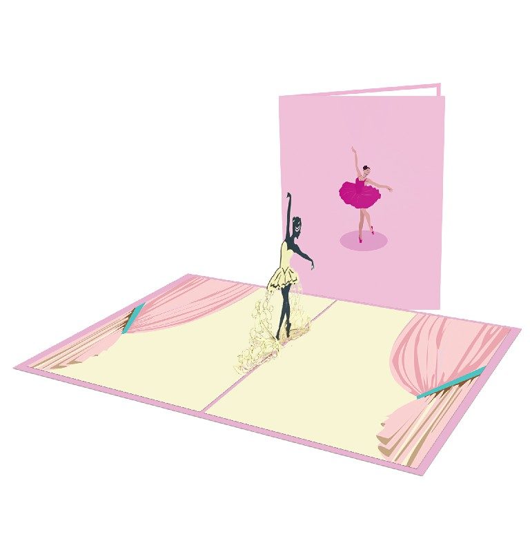 Ballet Card - Sport 3D Popup Card