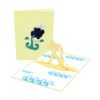 Aquarius Card - Zodiac 3D Popup Card
