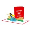 SuperMon 3D Popup Card