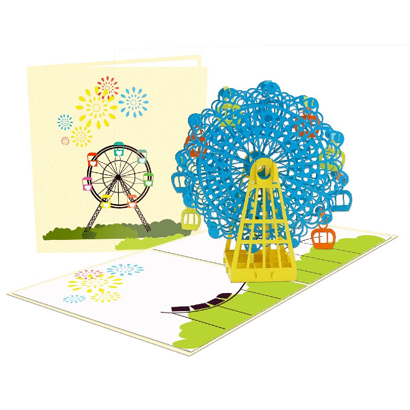 Ferris Wheel Card – Building 3D Popup Card